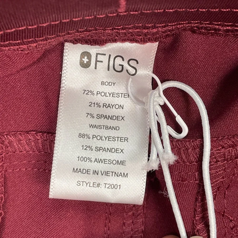 Figs Axim 2.0 Cargo Scrub Pant Men's Size Small (Fits‎ 30X32) Technical NWT